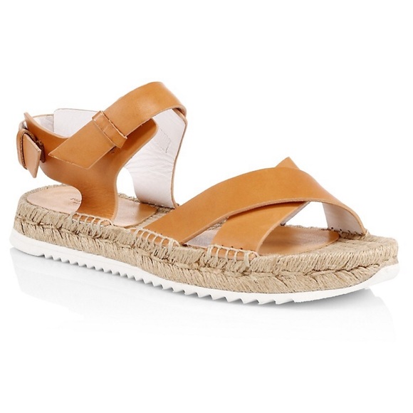 Rag & Bone 🍂🍁Giza Leather Espdrille Sandals Size 8.5 new - Picture 6 of 16